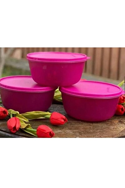 Tupperware 3 Adet 1.5 LT Şekerkap.