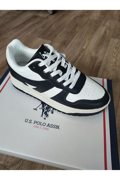U.S. Polo Assn. Αθλητικά παπούτσια Cortına Black White Sneaker