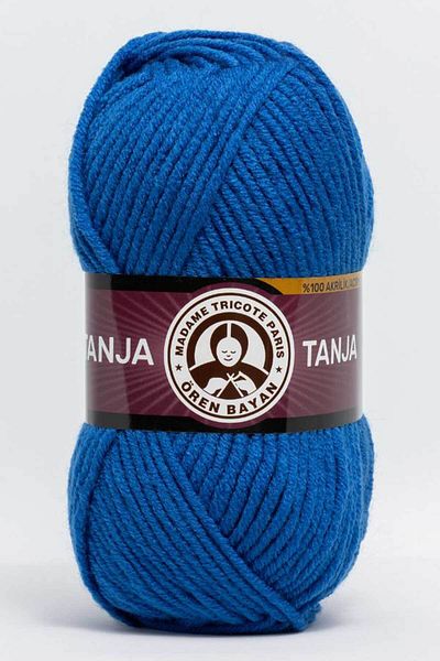 Ören Bayan Tanja Πλεκτό Νήμα 100 Gr Χρώμα 016 Saks Blue
