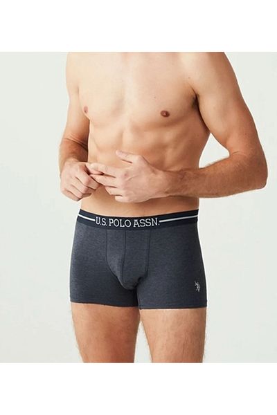 U.S. Polo Assn. Ανδρικά, με άδεια χρήσης, USPA, Navy Bluemelange, Σετ Boxer 2 τεμαχίων