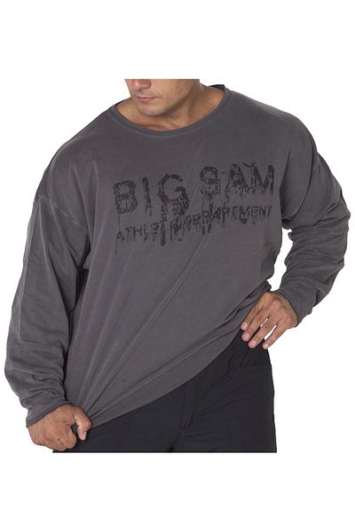 Big Sam Anthracite Seasonal Sweatshirt Relaxed Fit 4519