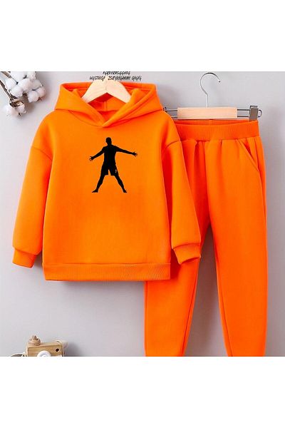 BENROMA Μέγεθος 7 Football Player Printed Unisex Oversize παιδική φόρμα