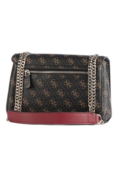 Guess Noelle Convertible X dámská hnědá crossbody kabelka Hwql7879210-bro
