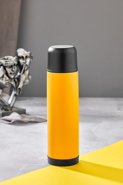 Cooker Mandalina Renk Trend Paslanmaz Çelik Termos 750 Ml - Ckr2022