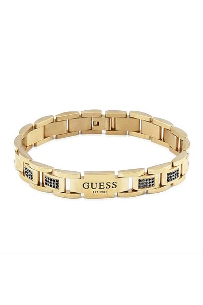 Guess Herrenarmband Jumb01/342jw/ygbk / T/u