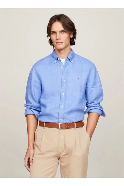 Tommy Hilfiger PIGMENT DYED LI SOLID RF SHIRT