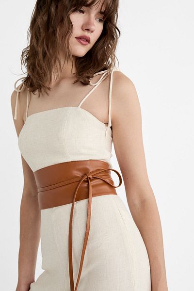 Stradivarius Adjustable sash belt