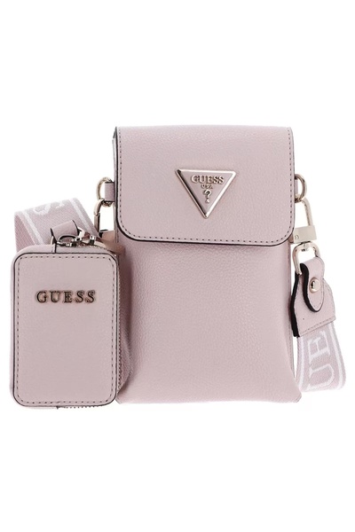 Guess Kadın Pembe Latona Flap Telefon Çantası