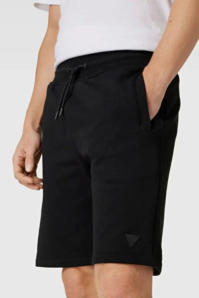 Guess ALDWIN SHORT PANT Pánské černé šortky Z2YD04KAIJ1-JBLK