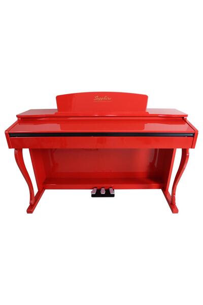 JWIN Sapphire SDP-220 Çekiç Aksiyonlu 88 Tuşlu Dijital Piyano - Kırmızı