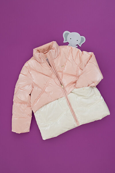 U.S. Polo Assn. Kız Çocuk Somon Mont 50291485-VR047