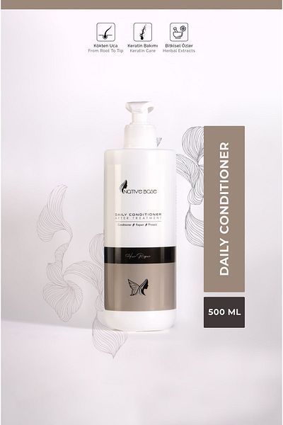 Native Base Daily Conditioner Keratin Aftercare Follow-up Cream 500 ml