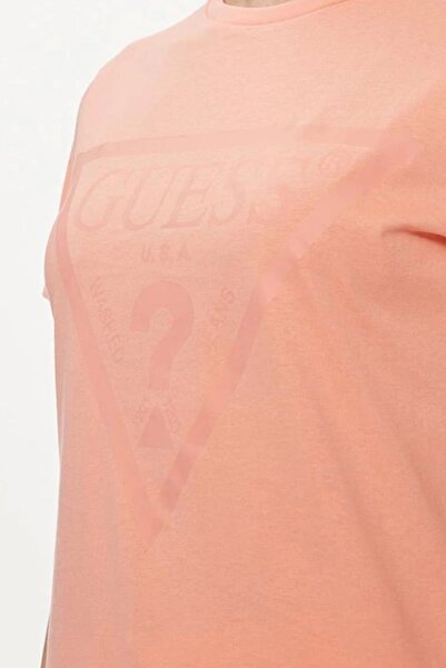 Guess Women's Adele Ss Coral T-Shirt