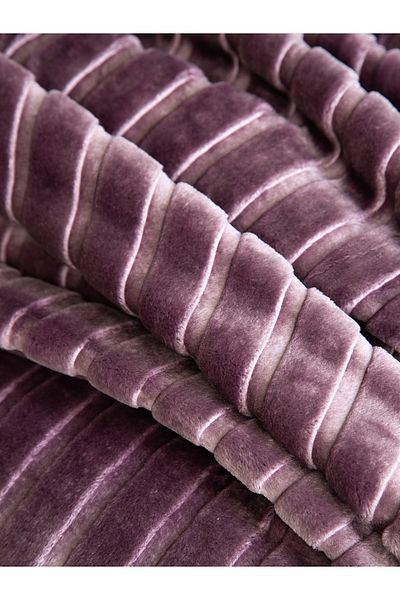 BED LİNE Bedline Gentle Blanket Damson 200*220 cm