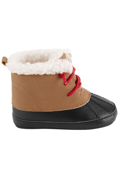 Carter's Baby Boy Slippers Brown