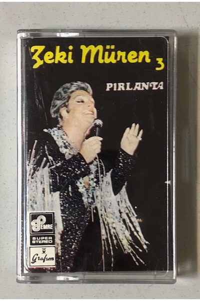 Generic Brand Zeki Müren 3 Diamond Cassette (Original Period Edition Cassette)
