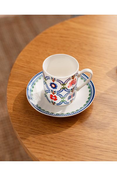 Madame Coco Elita 2-Piece Coffee Cup Set - Colorful - 90 ml