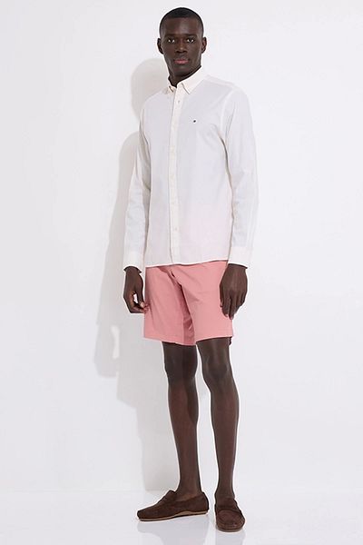 Tommy Hilfiger Tommy Hlifiger Erkek Beyaz Oxford Slim Fit Gömlek