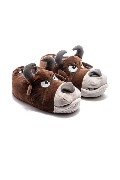 Twigy Toro Ανδρικές Παντόφλες Animal Καφέ 41/46