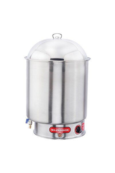 eurofaz Işıkgaz Silver Elektrikli 36 Lt Süt Mısır Haşlama Kazanı Makinesi