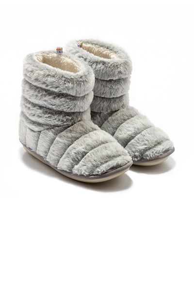 Twigy Emma Damen-Heimstiefel, Grau, 36/41