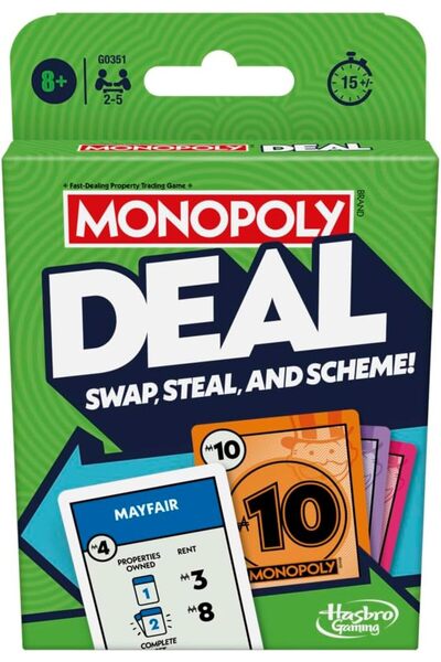 Monopoly لعبة بطاقة الصفقة مرخصة