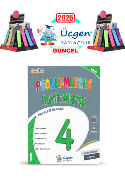Üçgen Yayıncılık 4.SINIF – Problemlerle Matematik + Polo Kalemlik Hediyeli