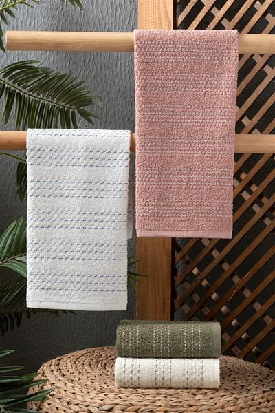 neşe home collection Σετ πετσέτες κουζίνας Lucien 4 τεμαχίων 40x60