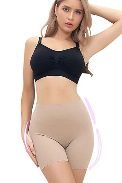miresa Basic Laser Cut Seamless Γυναικεία Σλιπ Boxer Πακέτο 2