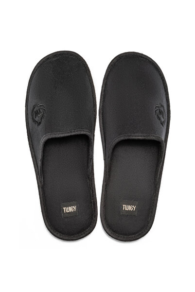 Twigy Чоловічі чорні домашні капці - розмір 41/46