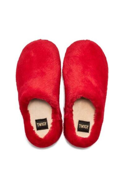 Twigy Lilo Plush Women's House Slippers Red 36/40