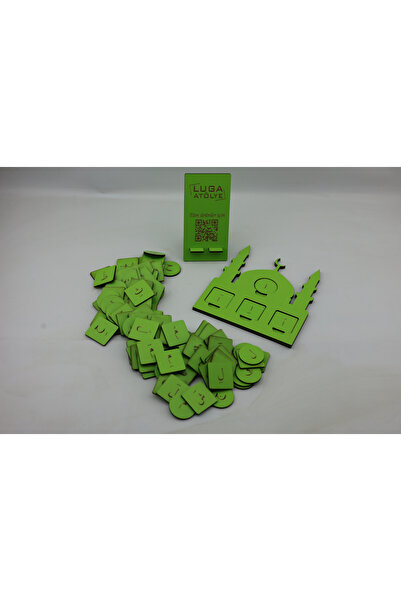 LUGA ATÖLYE Luga Atölye Cami Görselli Elif - Ba Harekeler Öğretici Eğitim Seti