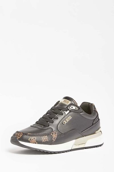 Guess Moxea/active Lady/le Dámské černé tenisky Fl5moxfal12-blkbr
