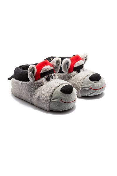 Twigy Brasi Men's Animal Slippers Gray 41/46