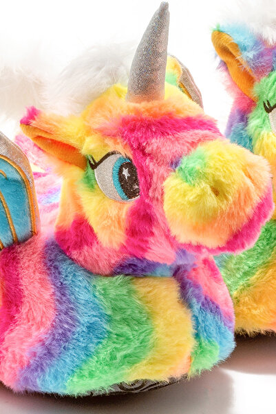 Twigy Colorful Rainbow Women's Slippers - Animal, Size 36/41