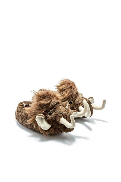 Twigy Mammoth Women, Сервитьорски размер Животински чехли Кафяви 33/38