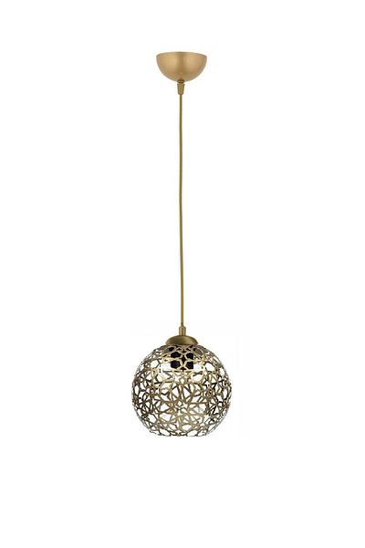 Lambadar Modern Seljuk Ball Motif Star Wrought Iron Model Retro Rustic Pendant Lamp Chandelier