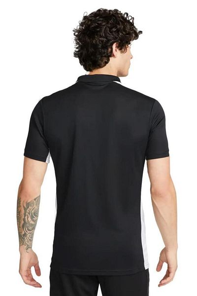 Nike Dri-Fit Academy23 Men's Black Polo Collar T-Shirt - Dr1346-010
