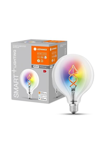 Ledvance Ledvace Smart Led Globe Flament 4.5w 2700k Rgbw 300lm E27 Duy Wıfı Kontrollü Ampül