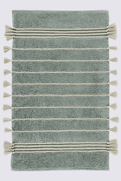 Ecocotton Χαλάκι μπάνιου Karnella Green 100% οργανικό βαμβάκι 60 x 100 cm