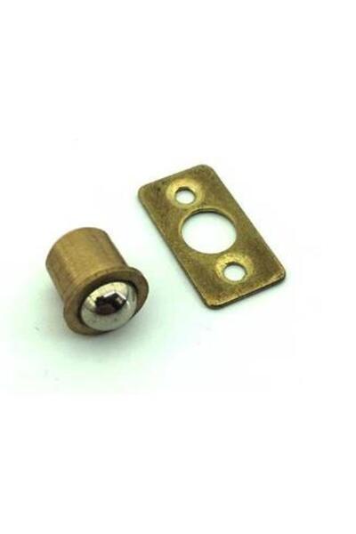 DİZAYNAKS Gömme Pirinç Bilyalı Çıt Çıt Tekerlek 7 Mm.-4 Adet