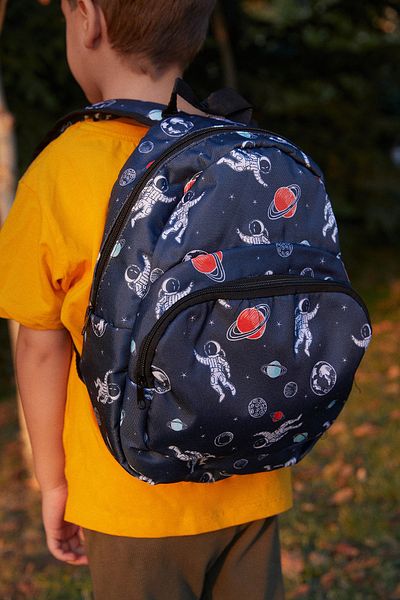 Fulla Moda Unisex Astronaut Patterned School Bag