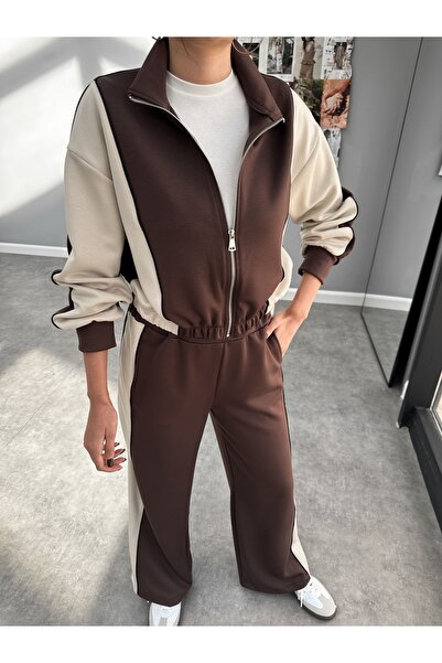 ESRAHELVACI Double Color Zippered Large Set