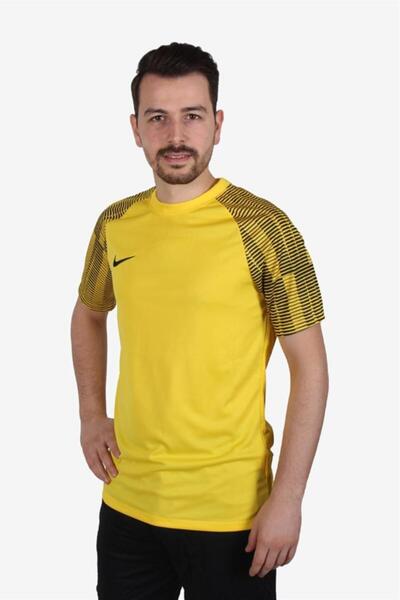 Nike Κίτρινο ανδρικό μπλουζάκι Dri-Fit Academy DH8031-719