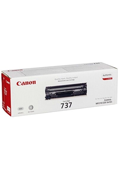 Canon Crg-737 Orijinal ( Kutulu ) Siyah Toner Mf231/mf237w/mf244