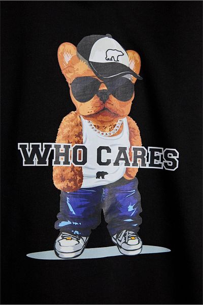 Bad Bear Mood Hoodie Sweatshirt for Kids