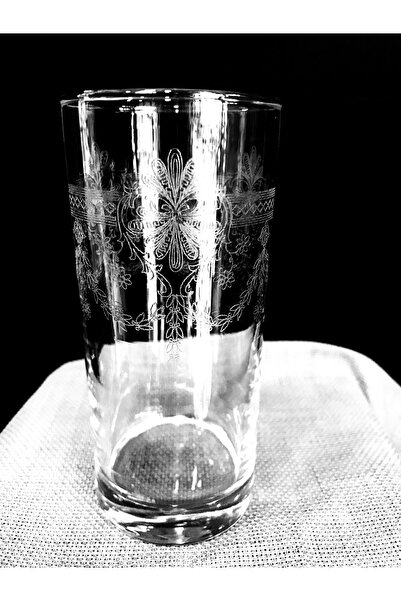 DECOSTYLE كوب مشروبات غازية وماء بنمط تاج البانتوغراف، مصنوع يدويًا بنسبة 100%