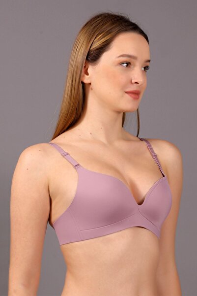 luvise Laser Cut Thin Sponge Like No Bra Without Underwire Laser Seamless Covered