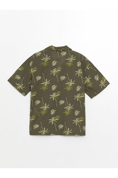 LC Waikiki Comfortable Fit Patterned Boy's Shirt
