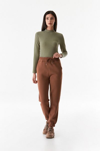 Fulla Moda Jogger Sweatpants με τσέπες και ελαστική μέση